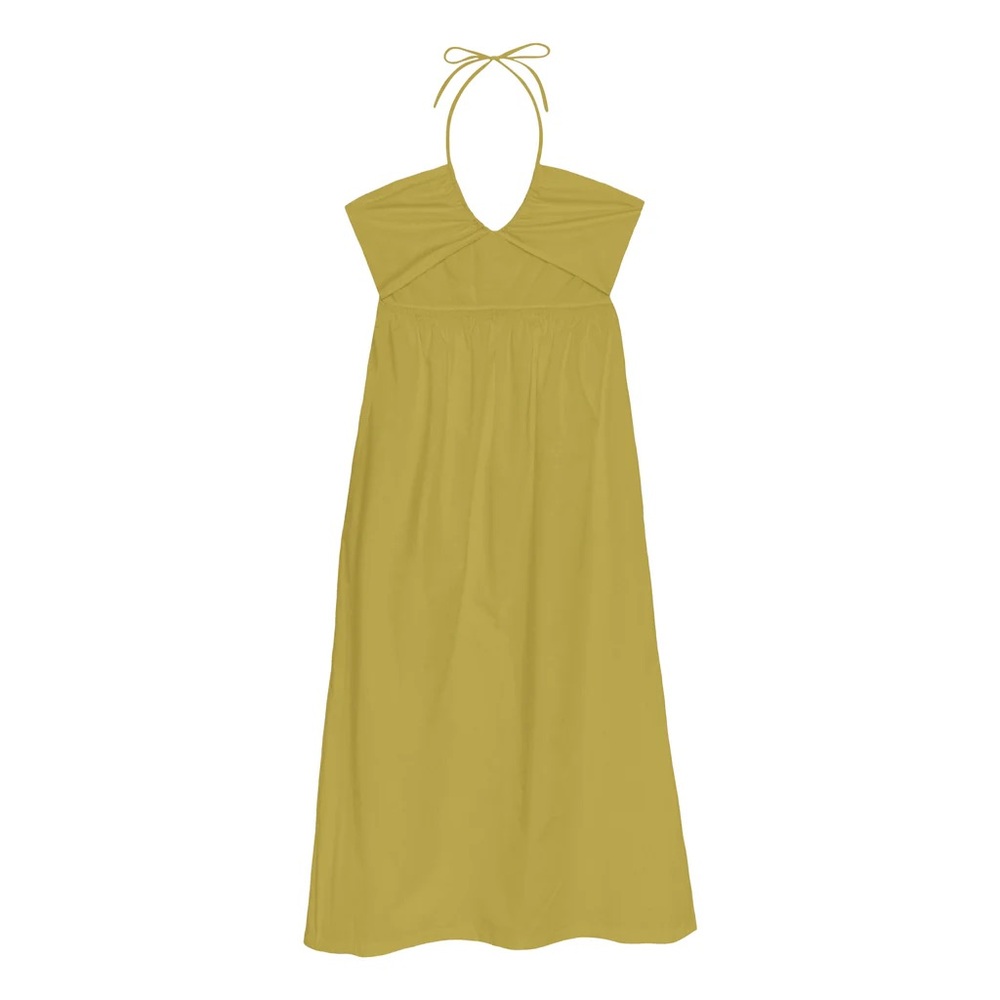 Mikoh Enna Dress Poplin Sea Moss Green